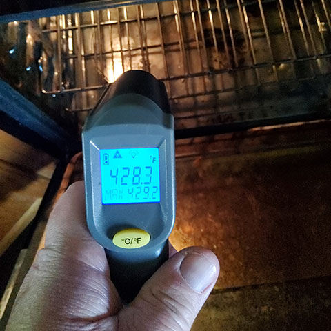 oven temperature inspection